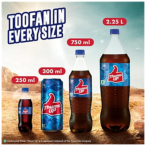 Thums Up Soft Drink, 2 L - Cold Drink - Image 4