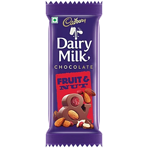 Cadbury Dairy Milk Fruit & Nut Chocolate Bar, 36 g