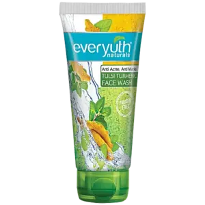 Everyuth Naturals Anti Acne & Marks Tulsi Turmeric Face Wash, 150 g Tube