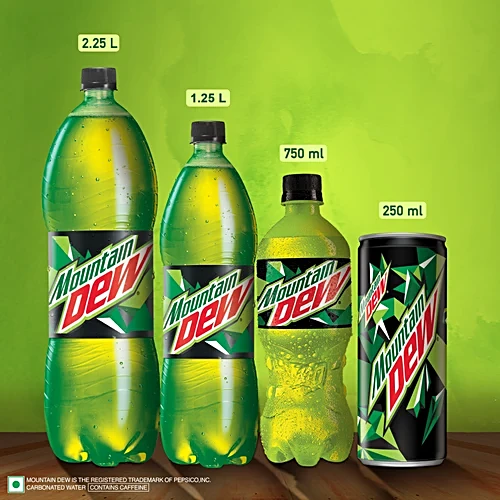 Mountain Dew Soft Drink, 2.25 L Bottle - Cold Drink - Image 5
