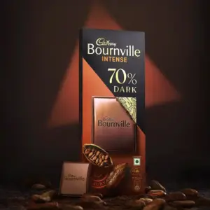 Cadbury Bournville Intense 70% Dark Chocolate Bar