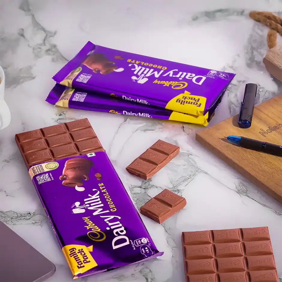 Cadbury Dairy Milk Chocolate Bar | Smooth & Rich Milk - Image 5