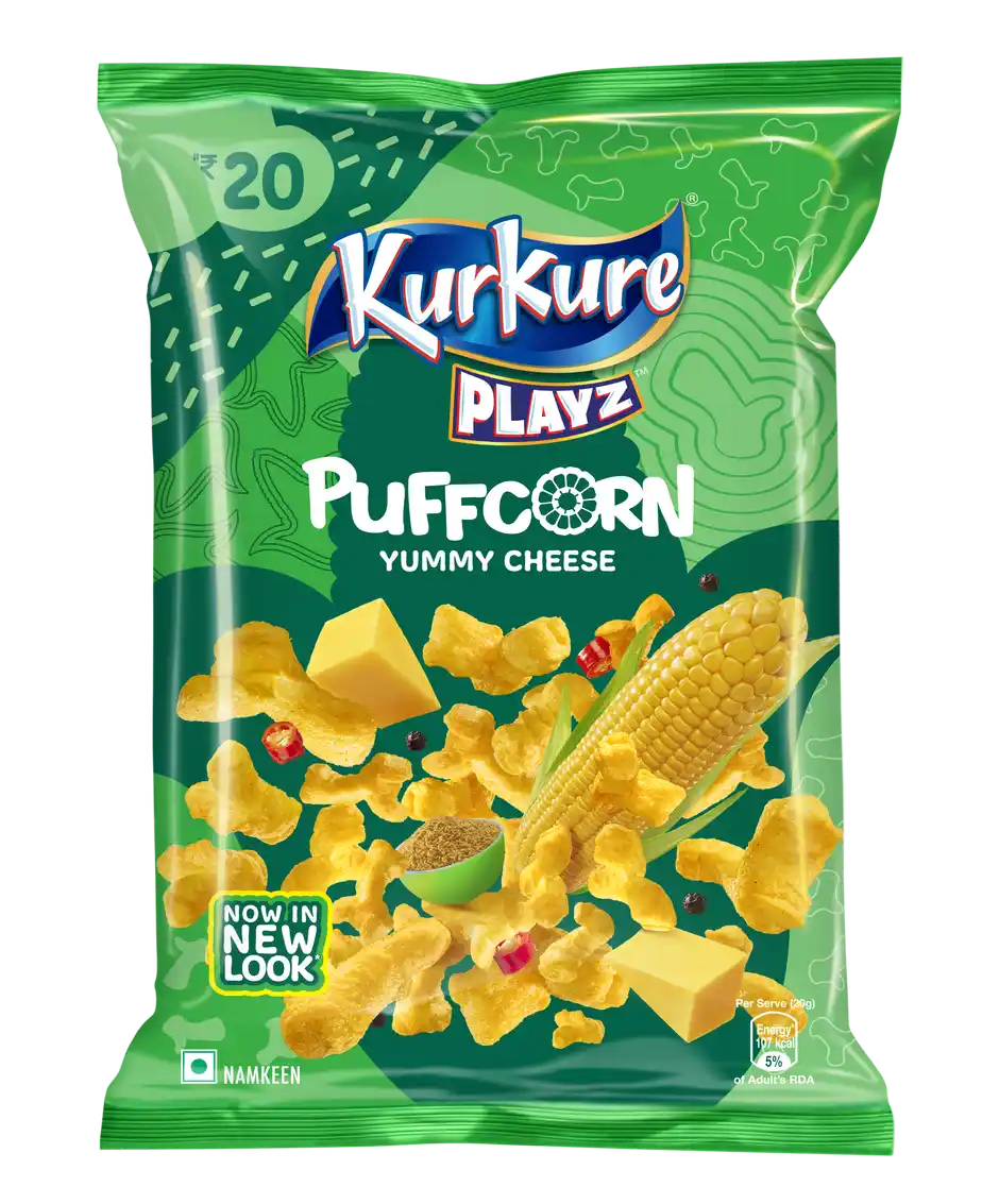 Kurkure Yummy Cheese PuffCorn | Crunchy & Cheesy