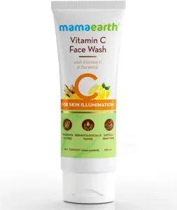 mamaearth vitamin c daily glow face wash 100 ml