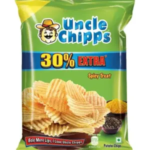 Uncle Chipps Spicy Treat Flavour Potato Chips