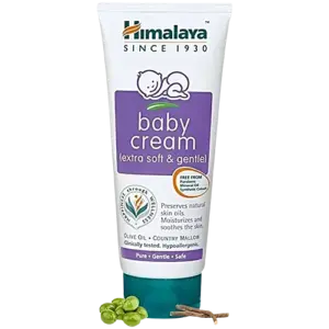 Himalaya Baby Cream – Extra Soft & Gentle, Paraben Free, 50 ml Tube