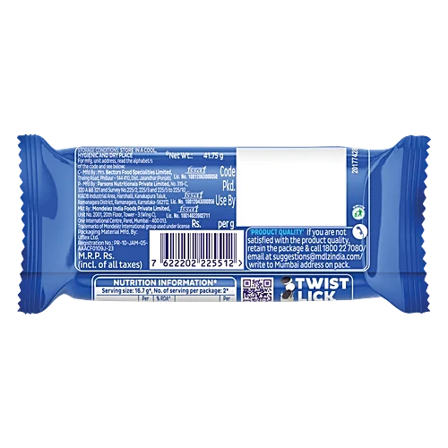Cadbury Oreo Vanilla Flavour Creme Sandwich Biscuit - Image 2