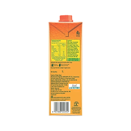 Real Fruit Power Mixed Fruit Juice, 1 L - Image 2