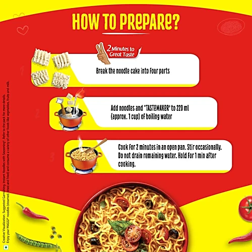 Maggi 2-Minute Instant Masala Noodles, 70 g - Image 6