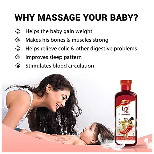 Dabur Ayurvedic Medicine Lal Tail, 100 ml - Image 4