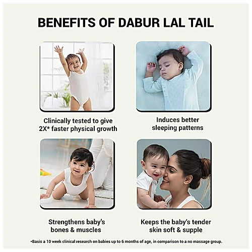 Dabur Ayurvedic Medicine Lal Tail, 100 ml - Image 5