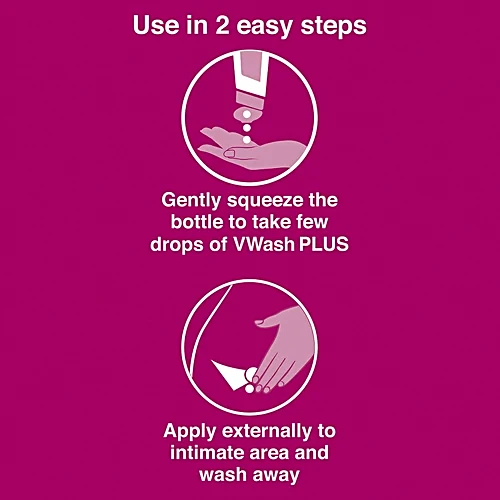 Vwash Plus Expert Intimate Hygiene Liquid Wash, 100 ml - Image 4