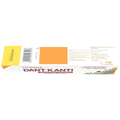 Patanjali Dant Kanti Natural Toothpaste, 100 g - Image 2