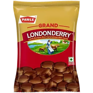 Parle Grand Londonderry Lacto Bonbon Rich Caramelised Milk Candy, 217.8 g