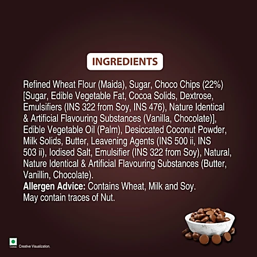 Unibic Choco Chip Cookies, 450 g (5 x 90 g) - Image 2