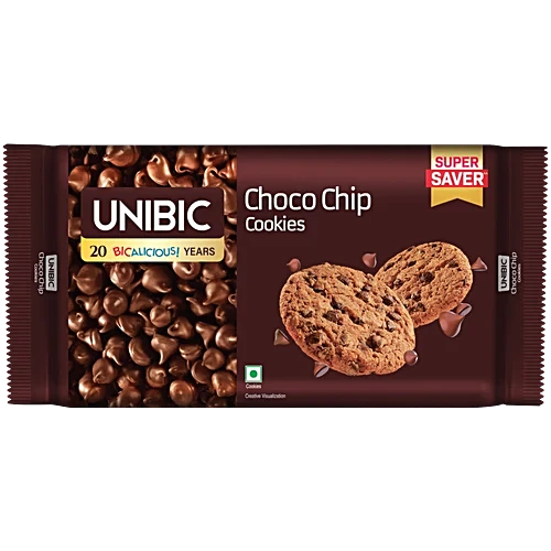 Unibic Choco Chip Cookies, 450 g (5 x 90 g)