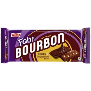 Parle Fab Bourbon Cream Biscuits – Chocolate, 450 g