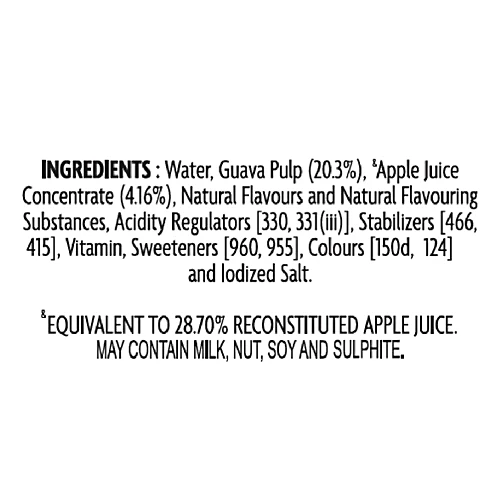 B Natural No Added Sugar Guava Fruit Beverage, 750 ml - Image 4