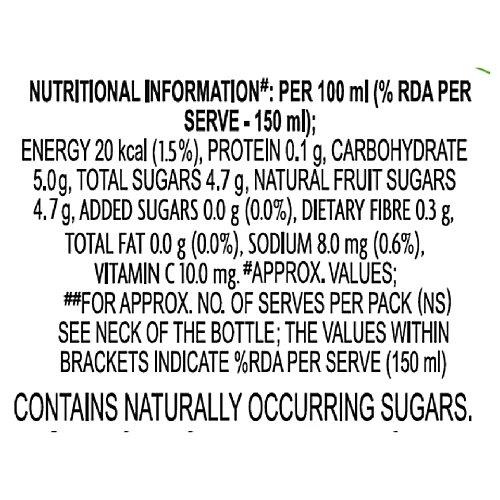 B Natural No Added Sugar Guava Fruit Beverage, 750 ml - Image 5