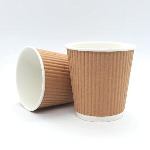 Premium Ripple Disposable Party Glass, Corporate (200 ML) 10 glasses
