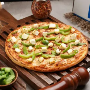 Paneer Capsicum Pizza