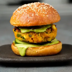Achari Paneer Burgers