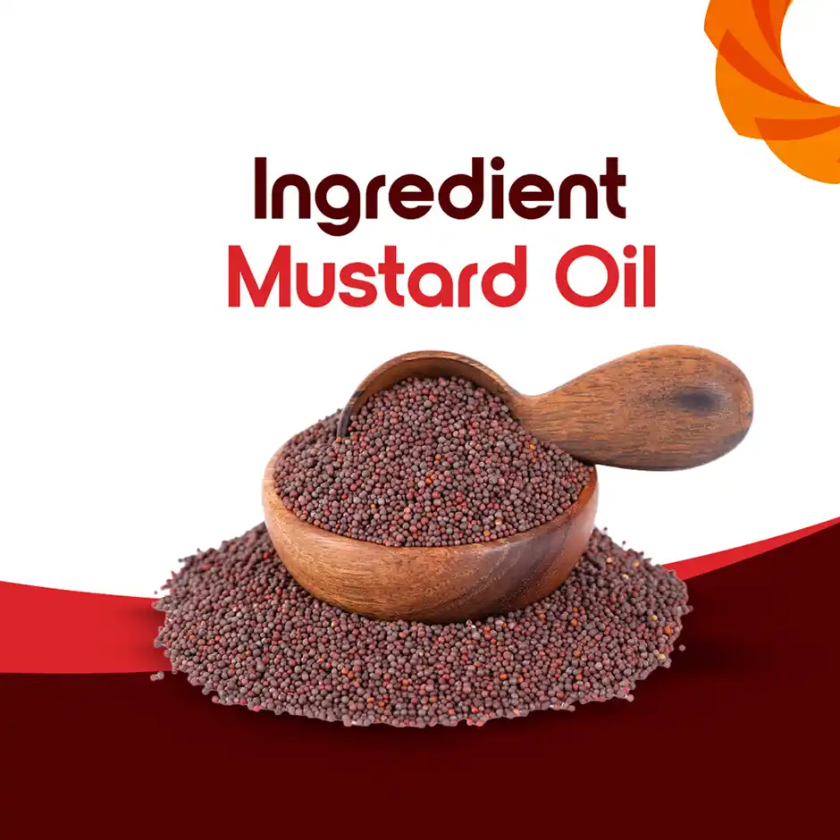 Fortune Kachi Ghani Mustard Oil | Bottle - Image 4