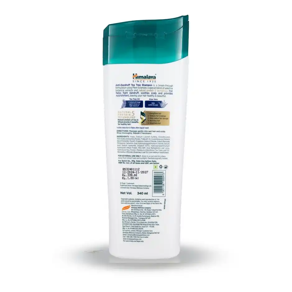 Himalaya Anti-Dandruff Tea Tree Shampoo ( 180ml ) - Image 2