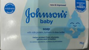 Johnson’s baby Baby Soap, 75 g free Shampoo