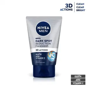 Nivea Men Dark Spot Reduction Face Wash – 10 X Vitamin C Effect