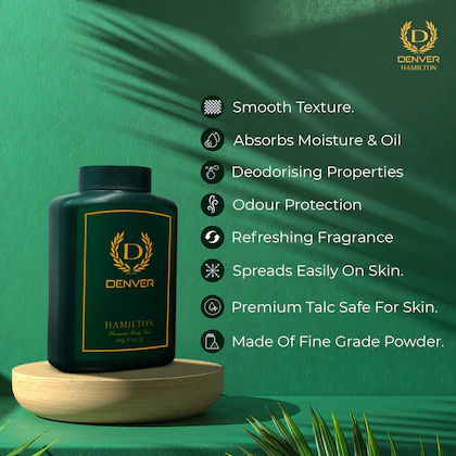 DENVER Hamilton Premium Body Talc - Image 2