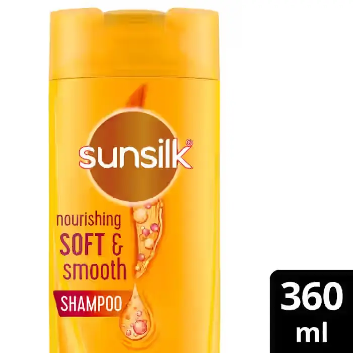 Nourishing Soft & Smooth Shampoo With Egg Protein, Almond Oil &Vitamin C For 2X Smoother and Softer Hair, 360 ml