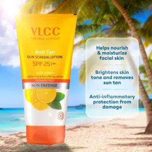 VLCC Anti Tan SPF 25 Lemon Sun Screen Lotion 150 g