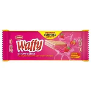 Dukes Waffy Strawberry Wafers 55 g