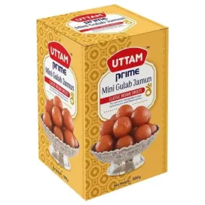 Uttam Prime Mini Gulab Jamun 500 g