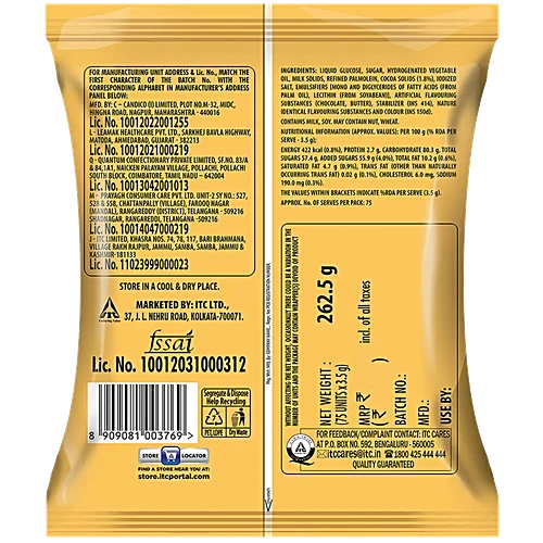 Candyman Choco Double Eclairs, 262.5 g (75 units x 3.5 g each) - Image 2