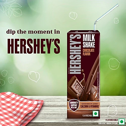 Hershey's Chocolate Flavour Milkshake, 180 ml - Image 7