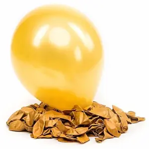 Balloon –  Golden, 50 pcs
