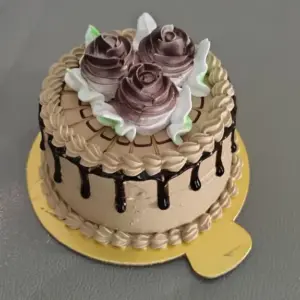Choco Rose Drip Cake