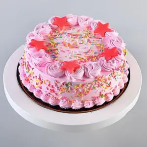 Mouth Watering Strawberry Cake