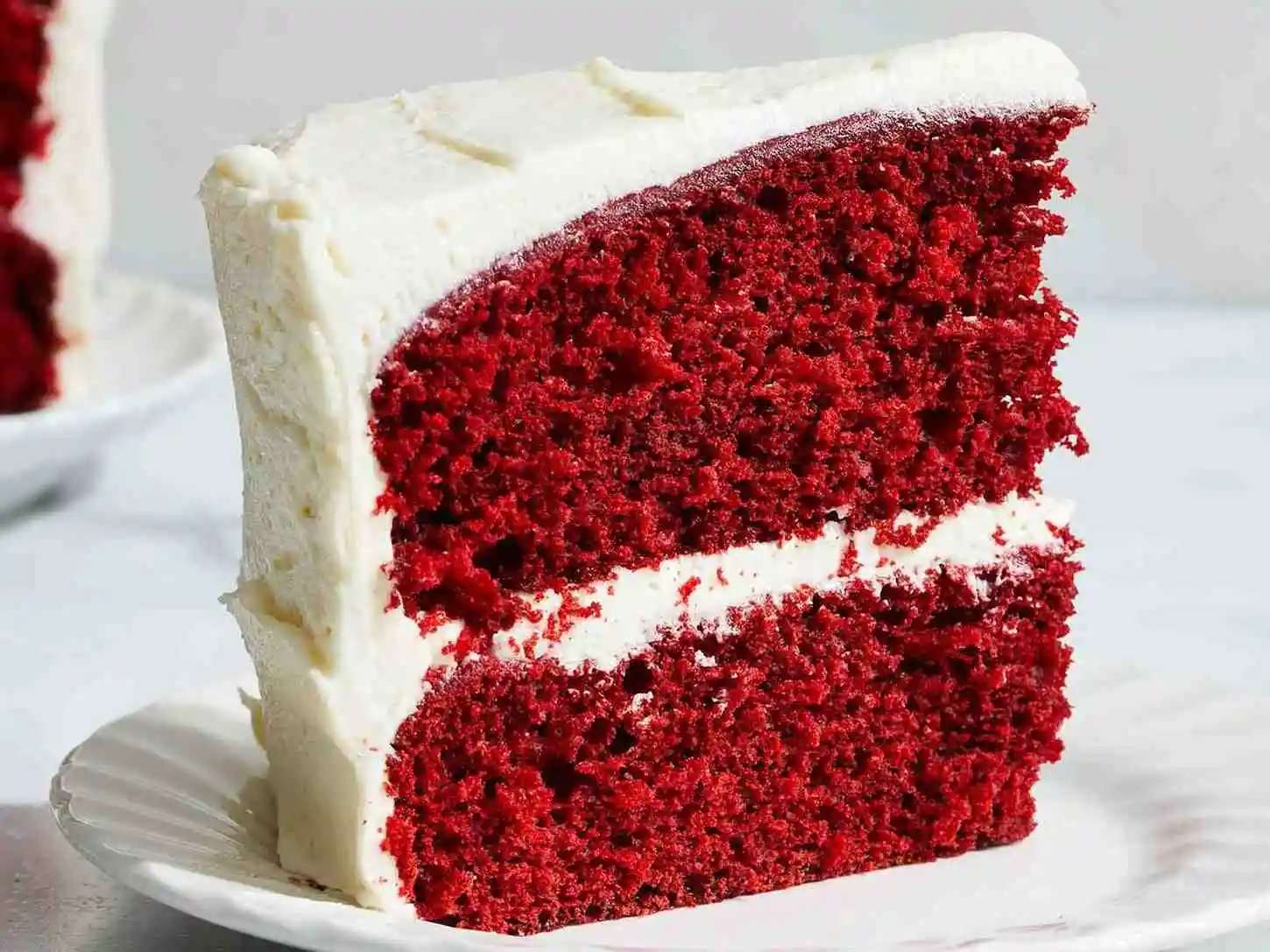 Heart Shaped Red Velvet Cake - Image 2