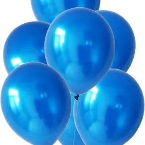 Blue balloons - 50pcs