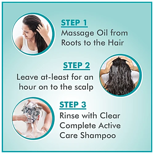 Clear Active Care Anti-Dandruff Nourishing Hair Oil, 150 ml - Image 6