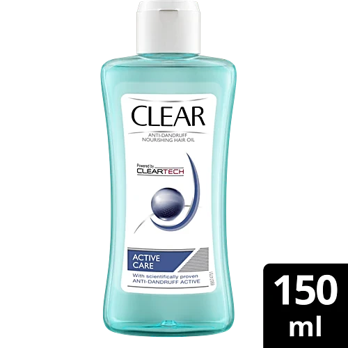 Clear Active Care Anti-Dandruff Nourishing Hair Oil, 150 ml