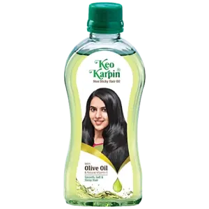 Keo Karpin Hair Oil - Non Sticky With Olive Oil, 200 ml Bottle