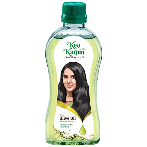 Keo Karpin Hair Oil - Non Sticky With Olive Oil, 200 ml Bottle
