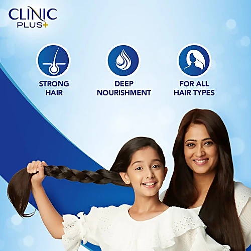 Clinic Plus Strong & Long Shampoo - With Milk Protein + Multivitamin, 80 ml - Image 6