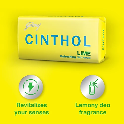 Cinthol Lime Refreshing Deo Soap, 100 g ( Buy 4 get 1 free ) - Image 5
