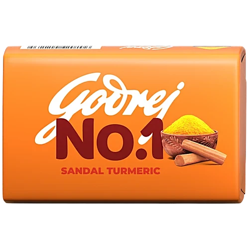 Godrej No.1 Sandal & Turmeric Bathing Soap