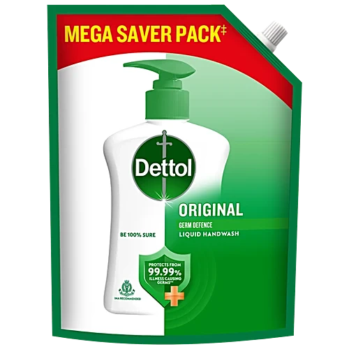 Dettol Original Liquid Handwash, 1350 ml Pouch